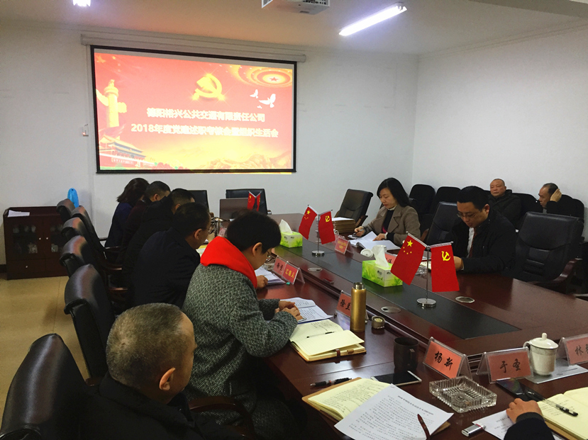 集團(tuán)公司開(kāi)展2018年度基層黨組織抓黨建、黨風(fēng)廉潔建設(shè)專(zhuān)項(xiàng)述職考核