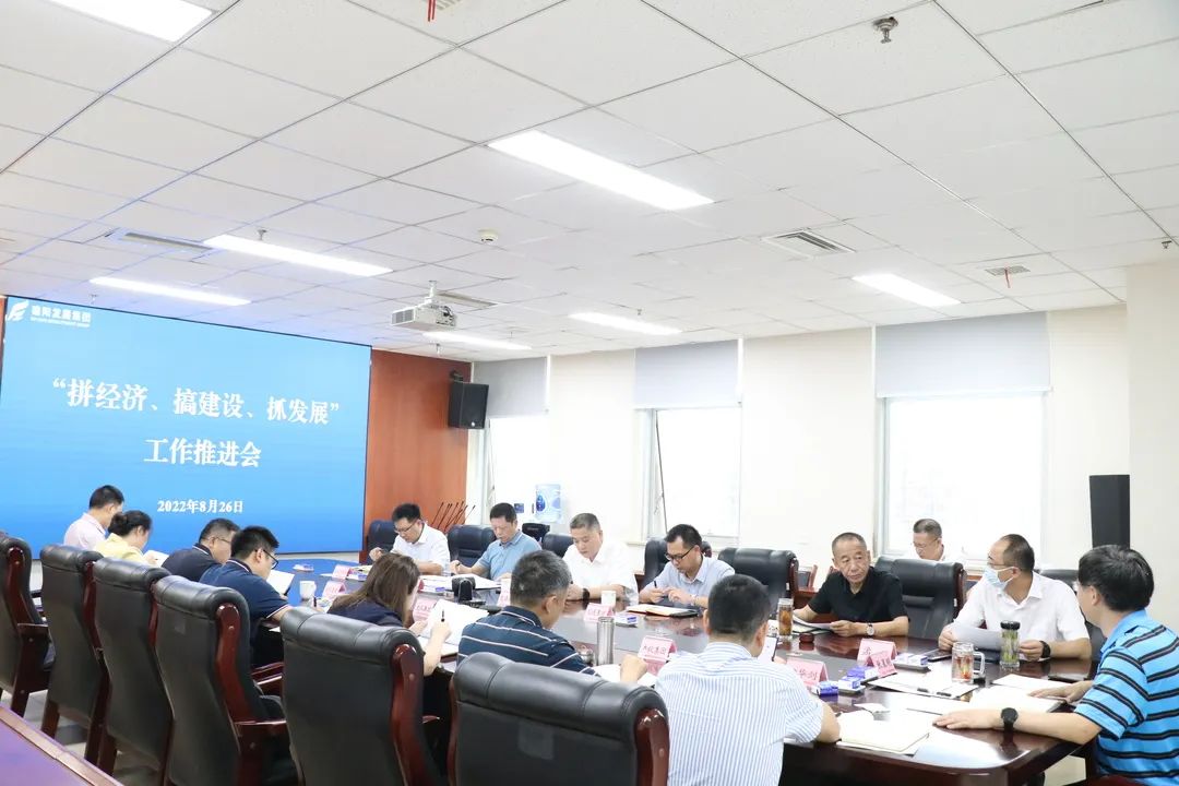 【拼經(jīng)濟(jì) 搞建設(shè) 抓發(fā)展】集團(tuán)公司組織召開“拼經(jīng)濟(jì)、搞建設(shè)、抓發(fā)展”工作推進(jìn)會(huì)